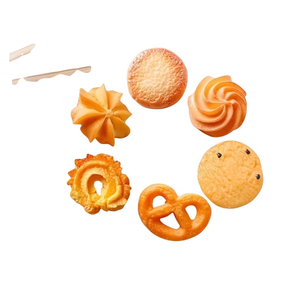 Nostalgic Lifelike Cookie Hair Clip